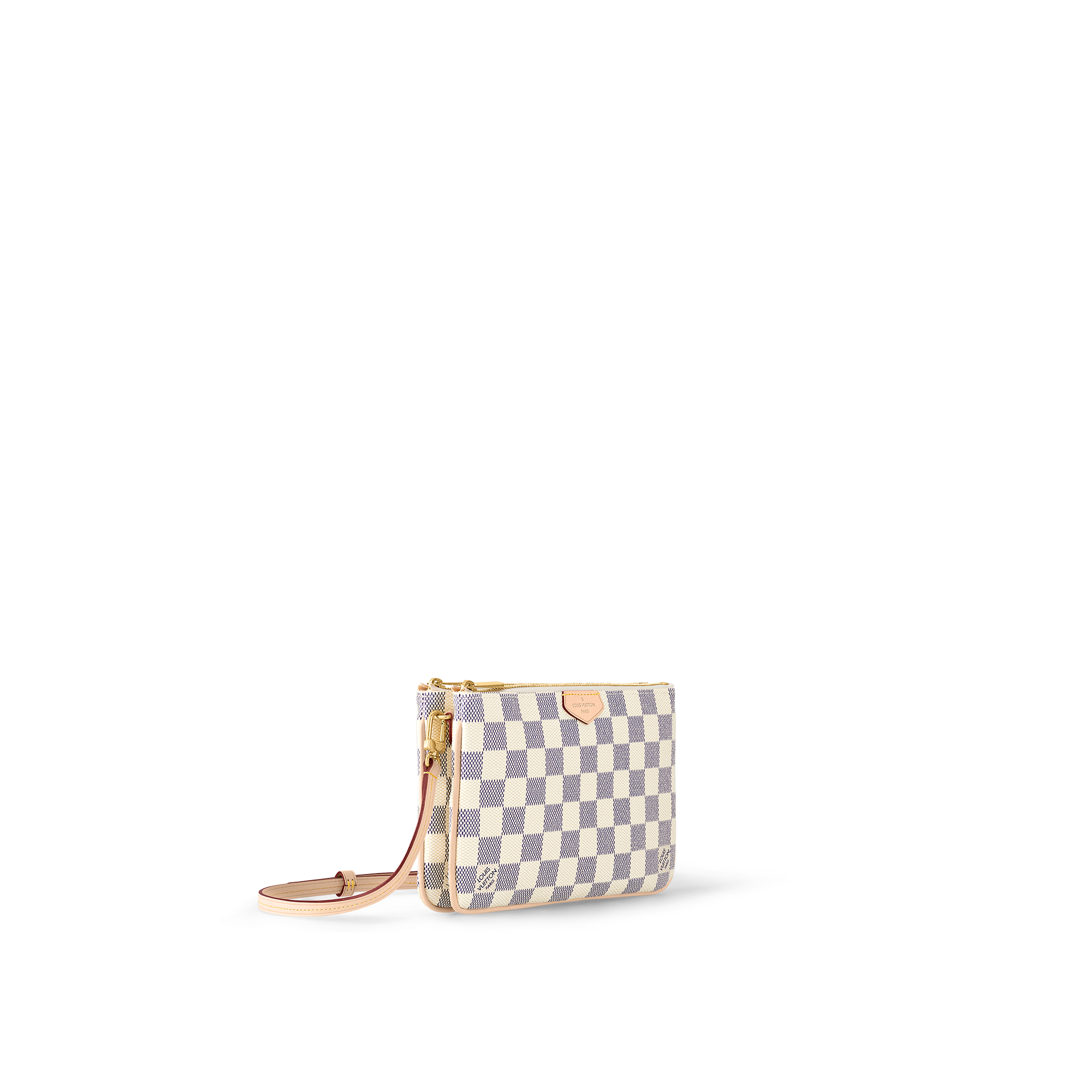 Pochette louis shop vuitton blanche